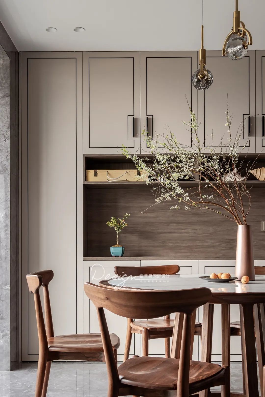 琴韵新中式,雅致福宅的设计魅力丨紫苹果装饰集团-46