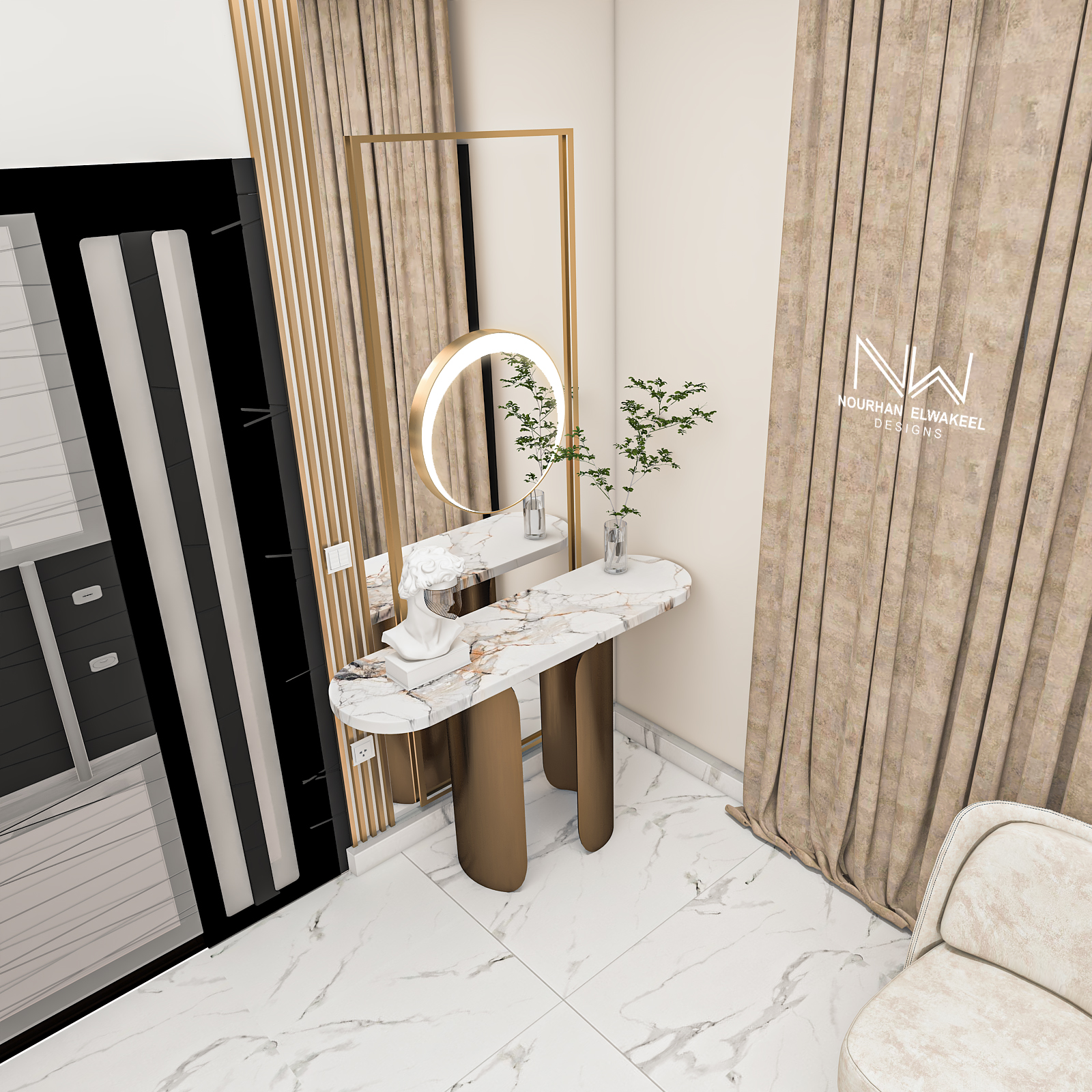 Villa Reception Location:Bahrain-3