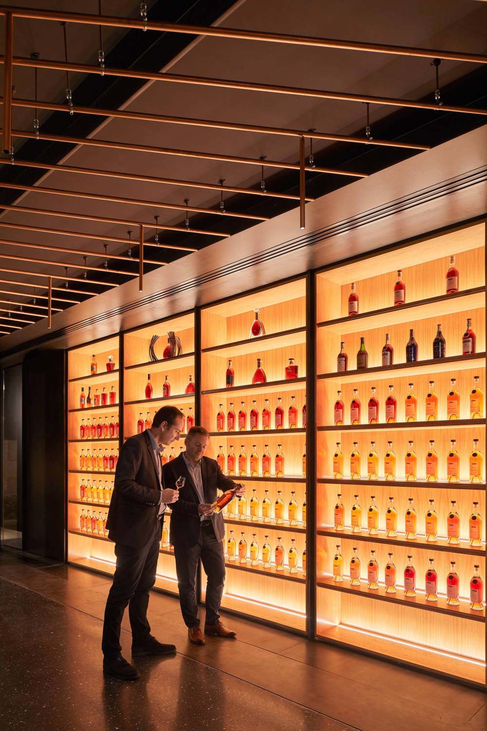 法国马爹利酒庄品酒室设计-21