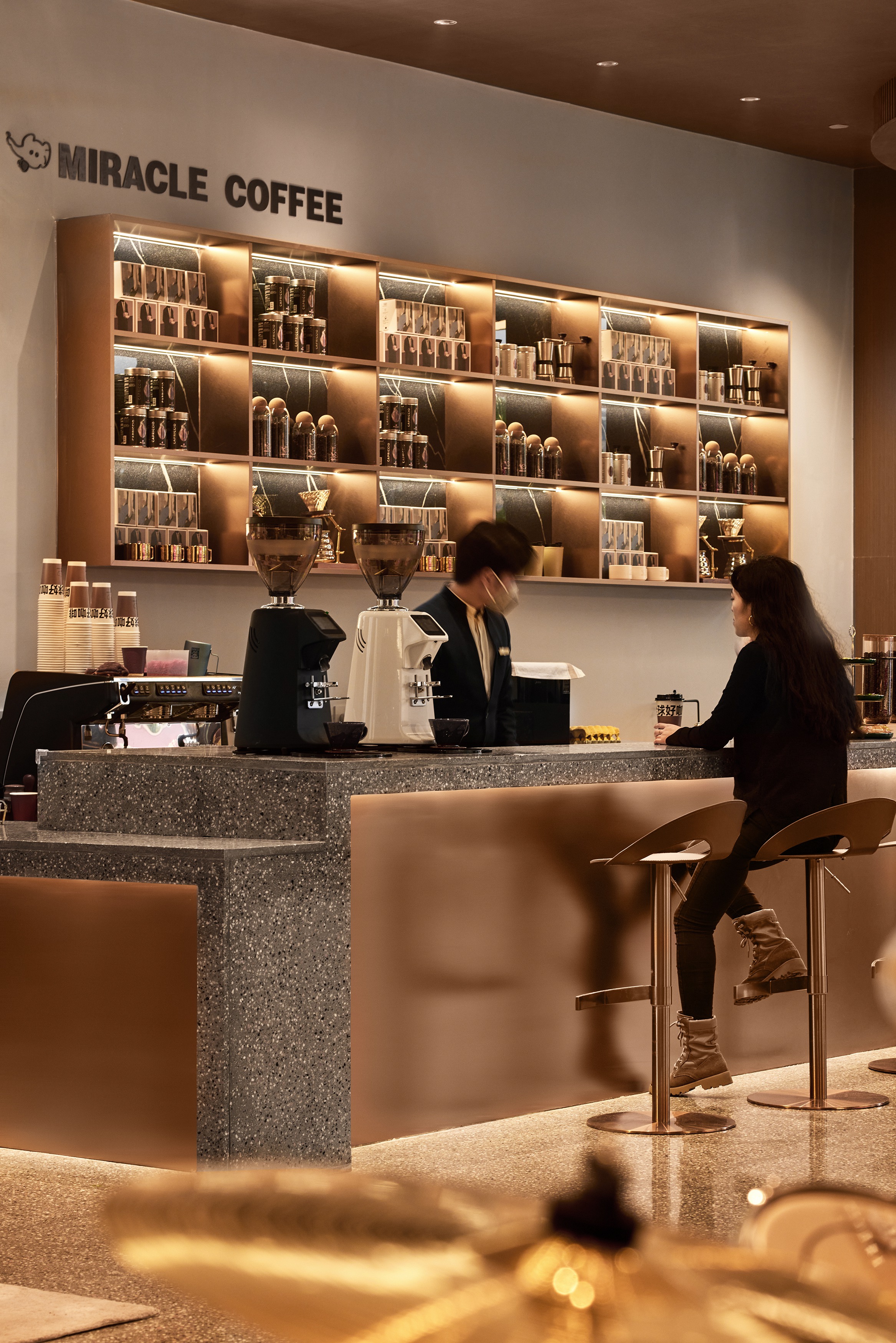 金茂碧桂园正荣府营销中心（大时代美学家·奇迹咖啡生活聚场）丨中国佛山丨PINKI品伊设计-33
