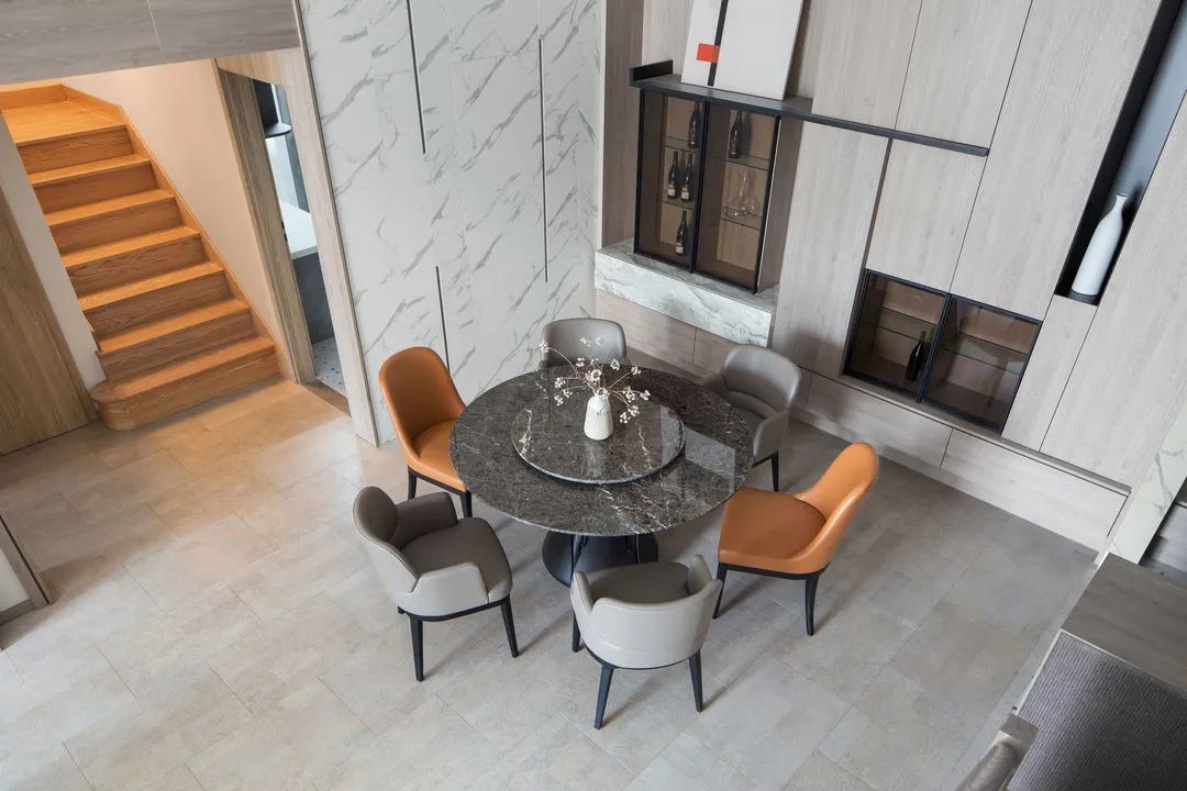 万柳怡水园 219㎡错层复式，现代简约演绎生活艺术-22