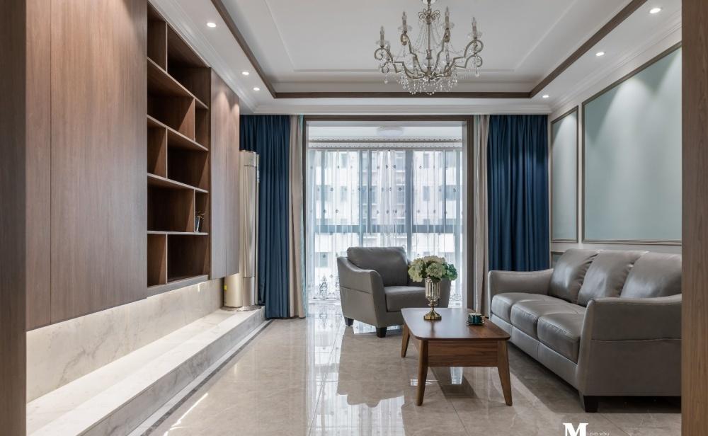 新中式家居设计 | 傅晓设计打破传统格局,实现空间合理划分-6