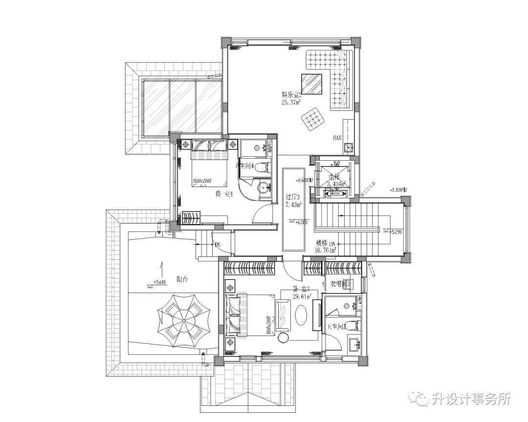 上海崇明别墅设计丨中国上海丨升罗设计（苏州）有限公司-29
