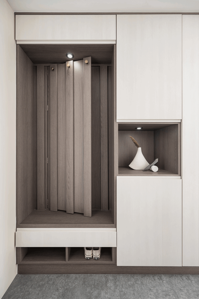 2023 年现代风微侘寂感住所设计典范丨欧德-17