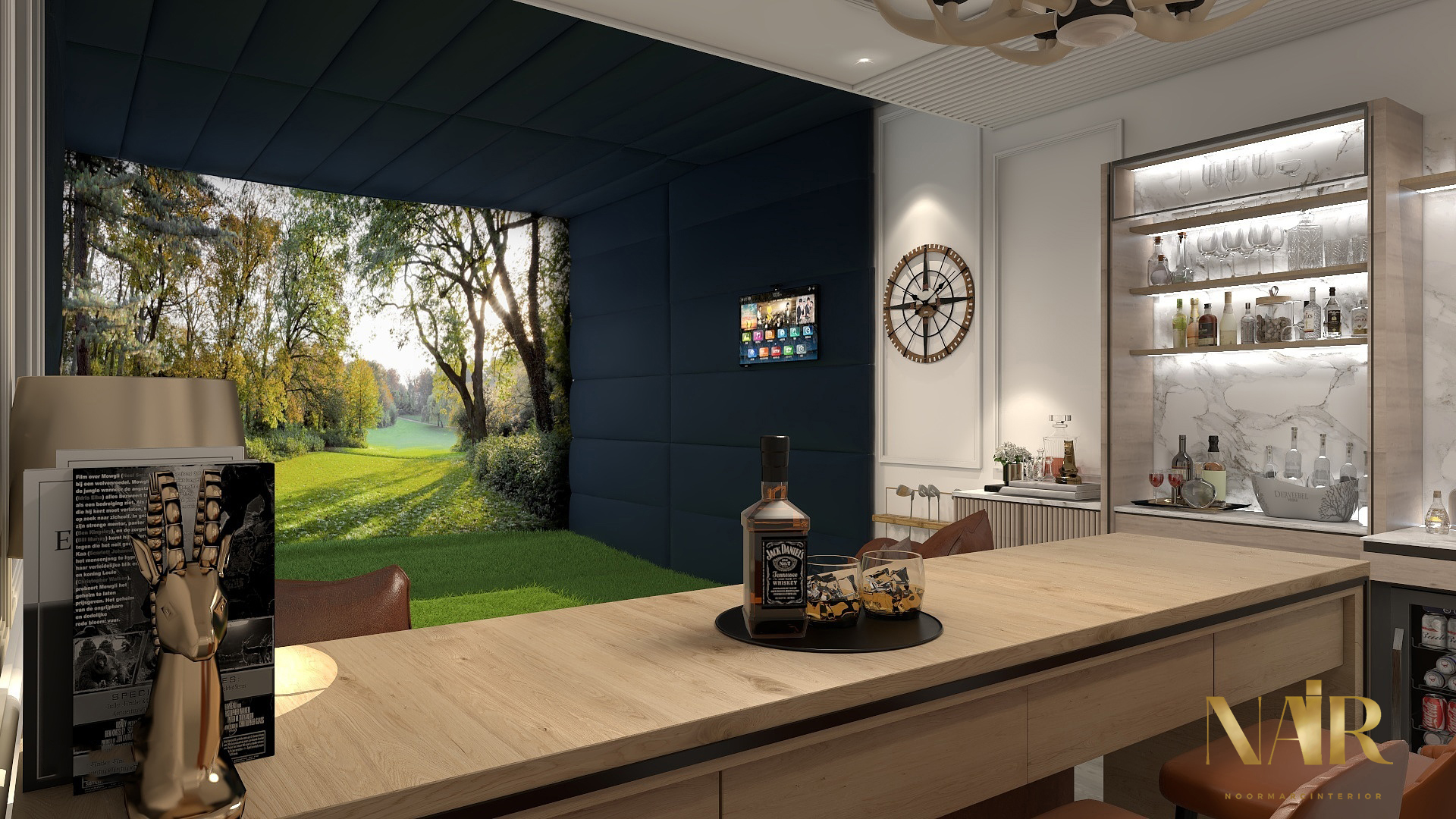 高尔夫模拟器室丨阿联酋迪拜-3