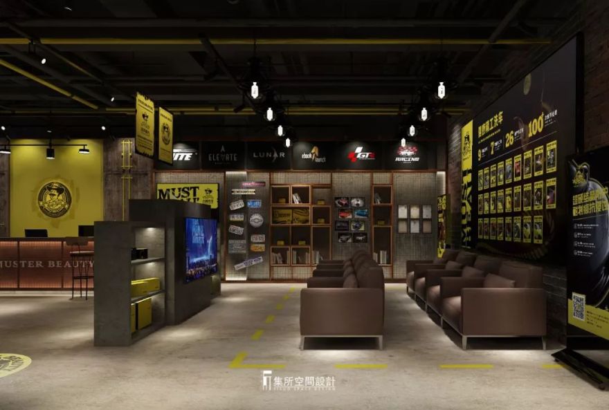 广州大师美容--汽车美容空间设计-17