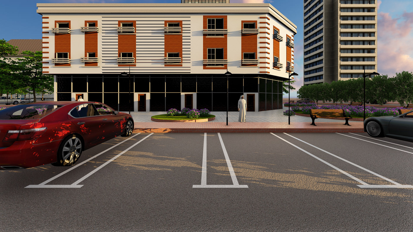 Residential commercial building.-5