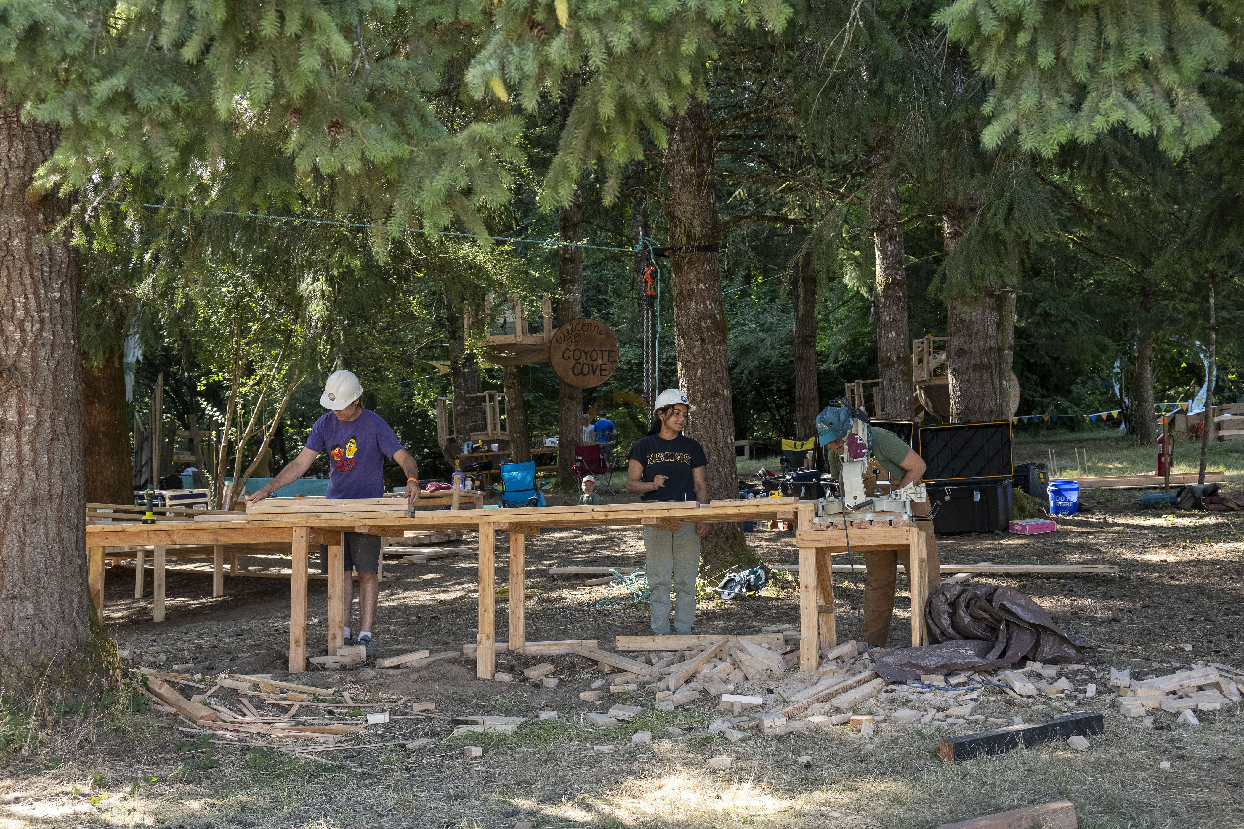 Pickathon Festival樱桃山舞台丨美国波特兰丨波特兰州立大学建筑学院学生-9