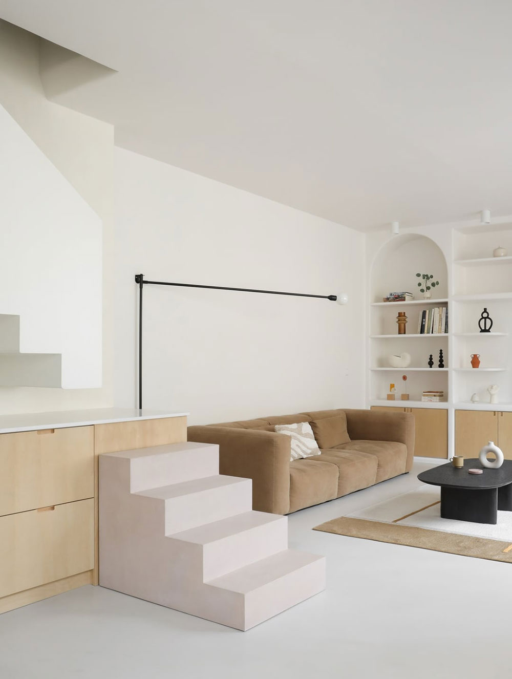 巴黎 70 年代木工车间变身明亮现代公寓-7