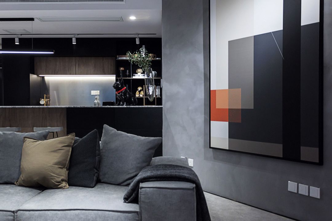 世茂滨江花园 40 万出租房装修，打造大气观景空间-122