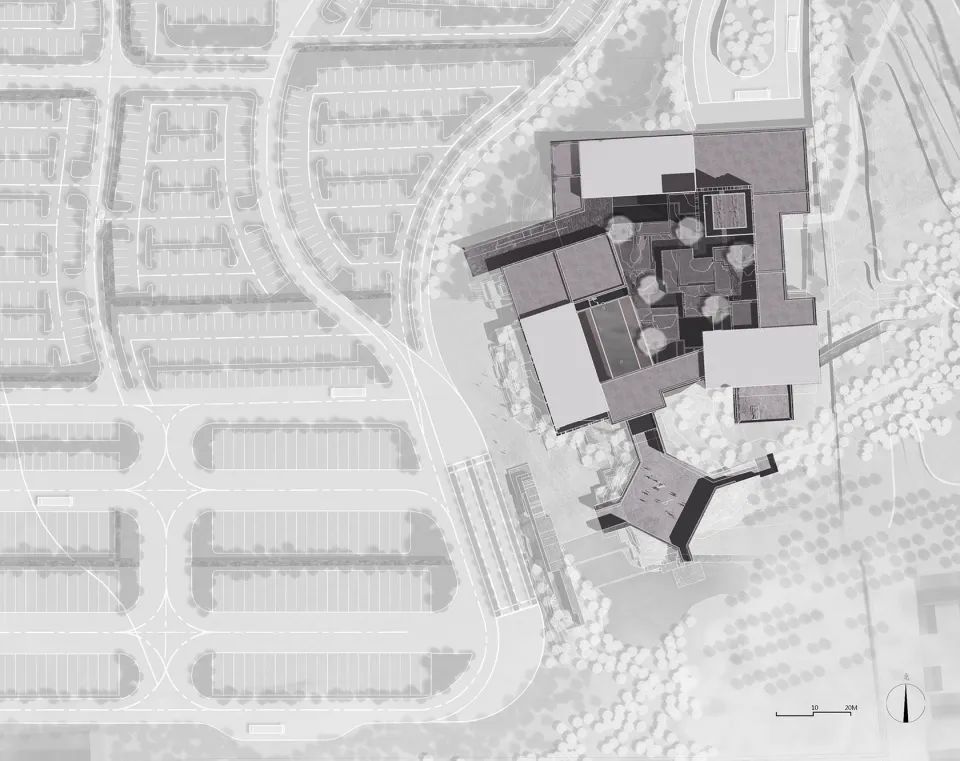 山东孔子故里文化馆——自然与历史的和谐融合-45