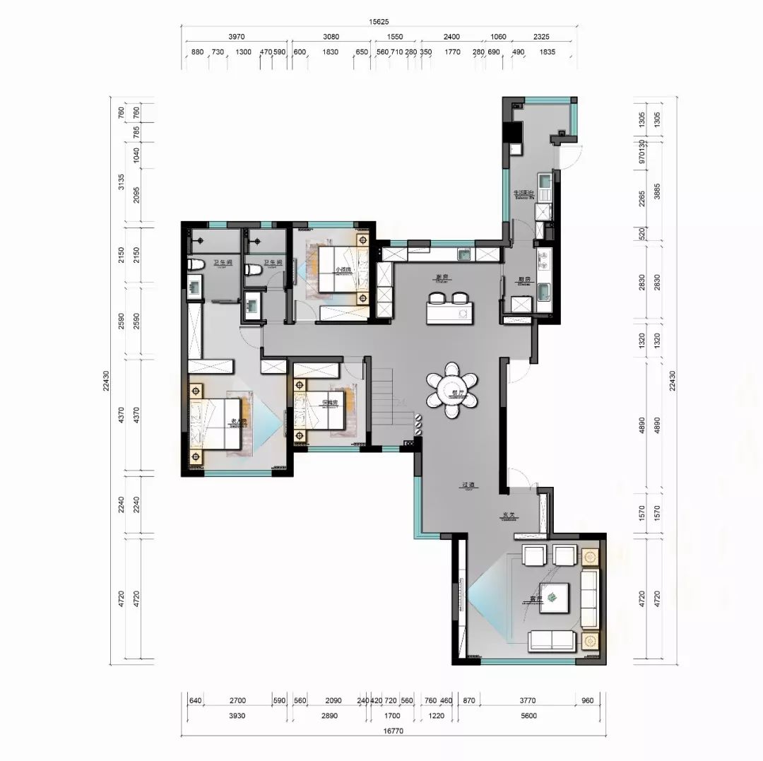 《墨》极简黑白灰,打造诗意栖息空间-26