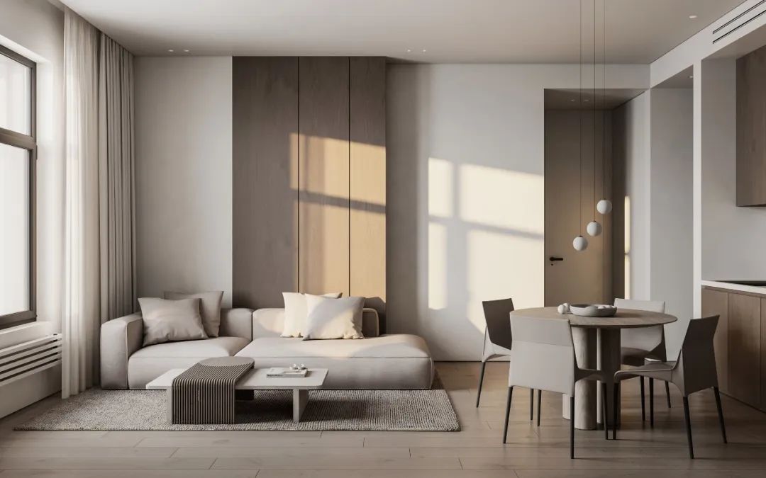 简约温馨的极致空间丨Anna Kireeva-0