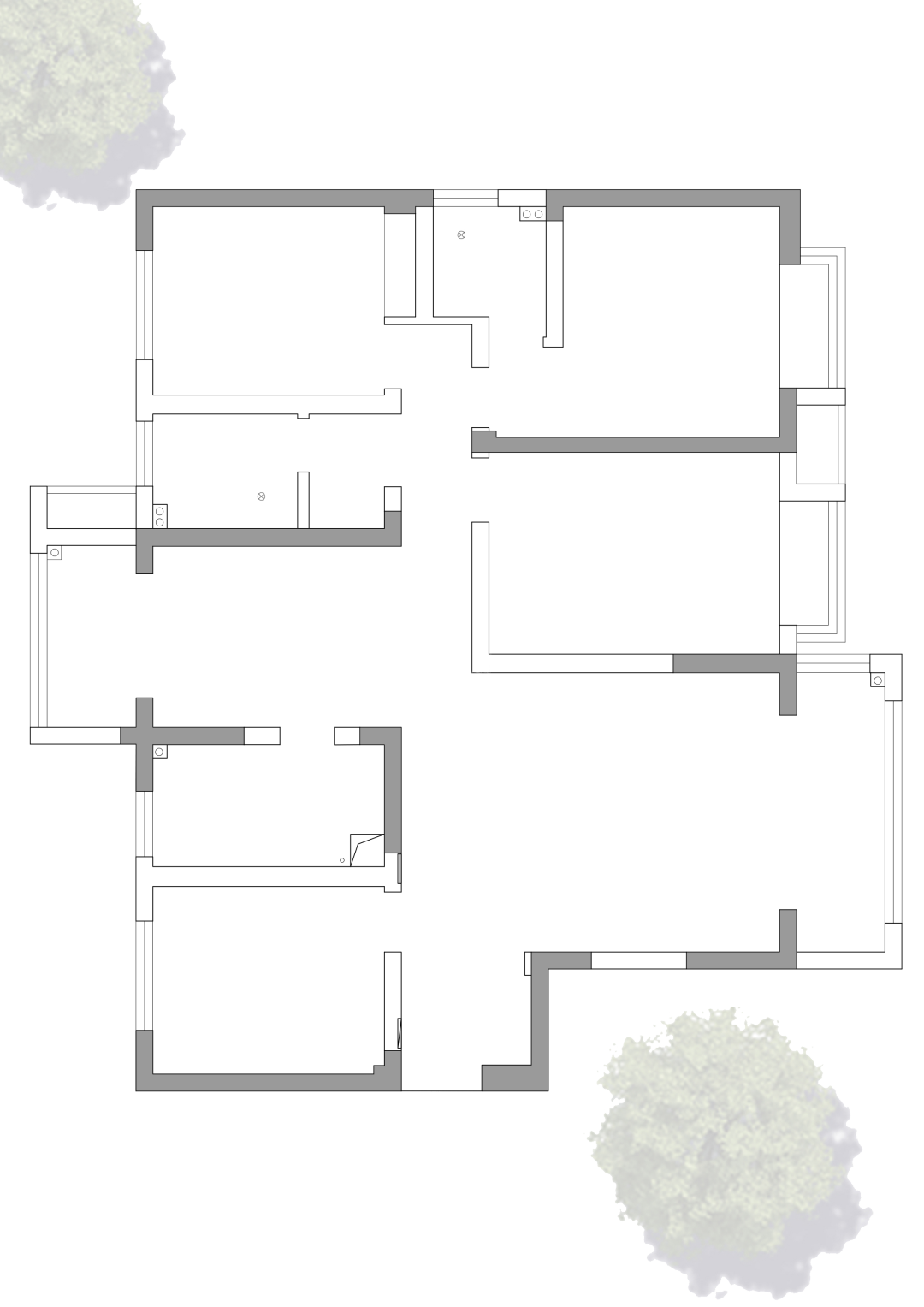 质感奶油风，删繁就简舒适生活 | 行一设计-73