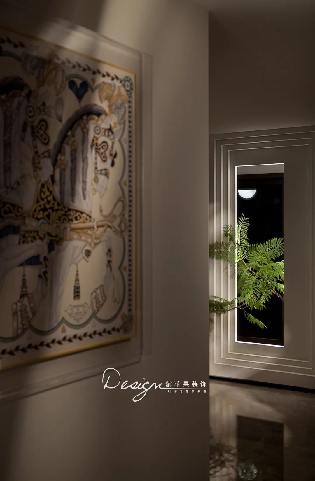 350㎡顶层复式,轻松拿捏墅质生活丨中国海东丨紫苹果装饰-13