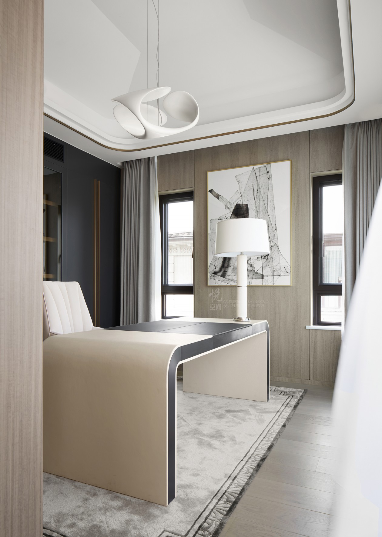 悦空间×私宅丨逸净设计-43