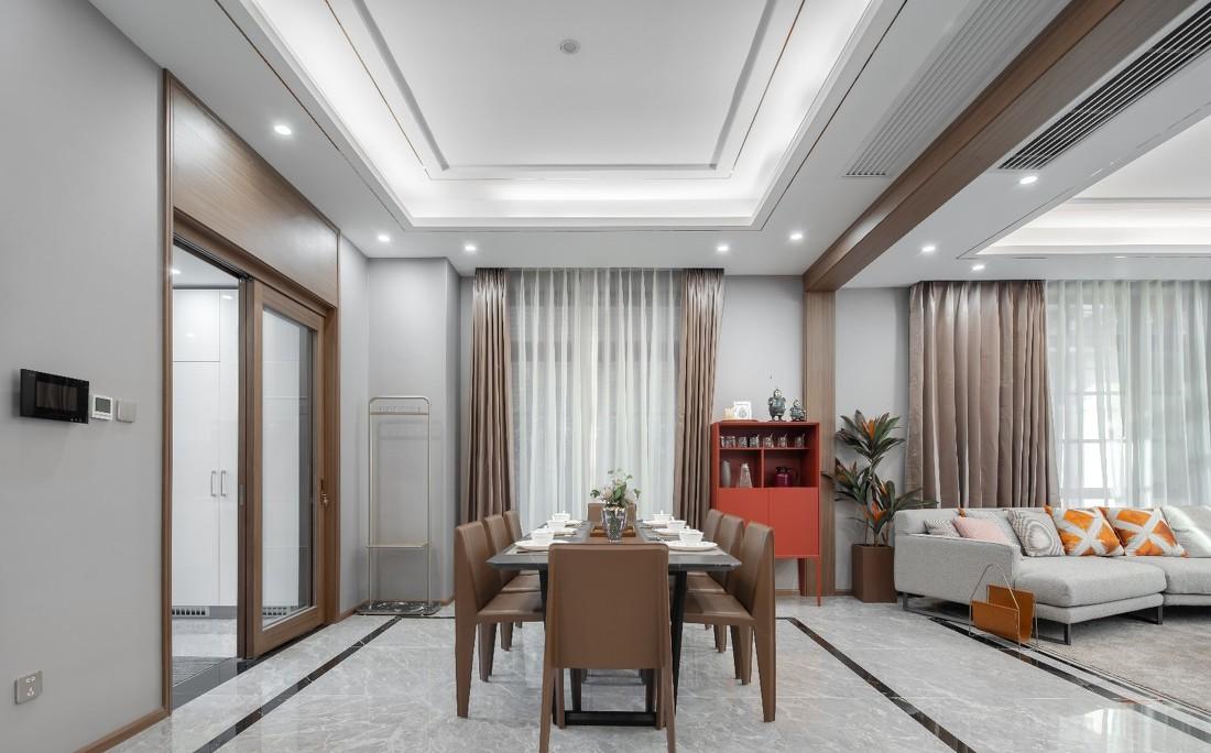 轻奢别墅设计,温暖精致的家-18