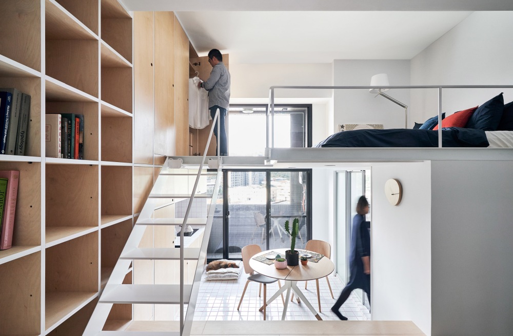 What Is A One-Bedroom Apartment ? 8 Small Inspirational Decor Ideas From Architects-26