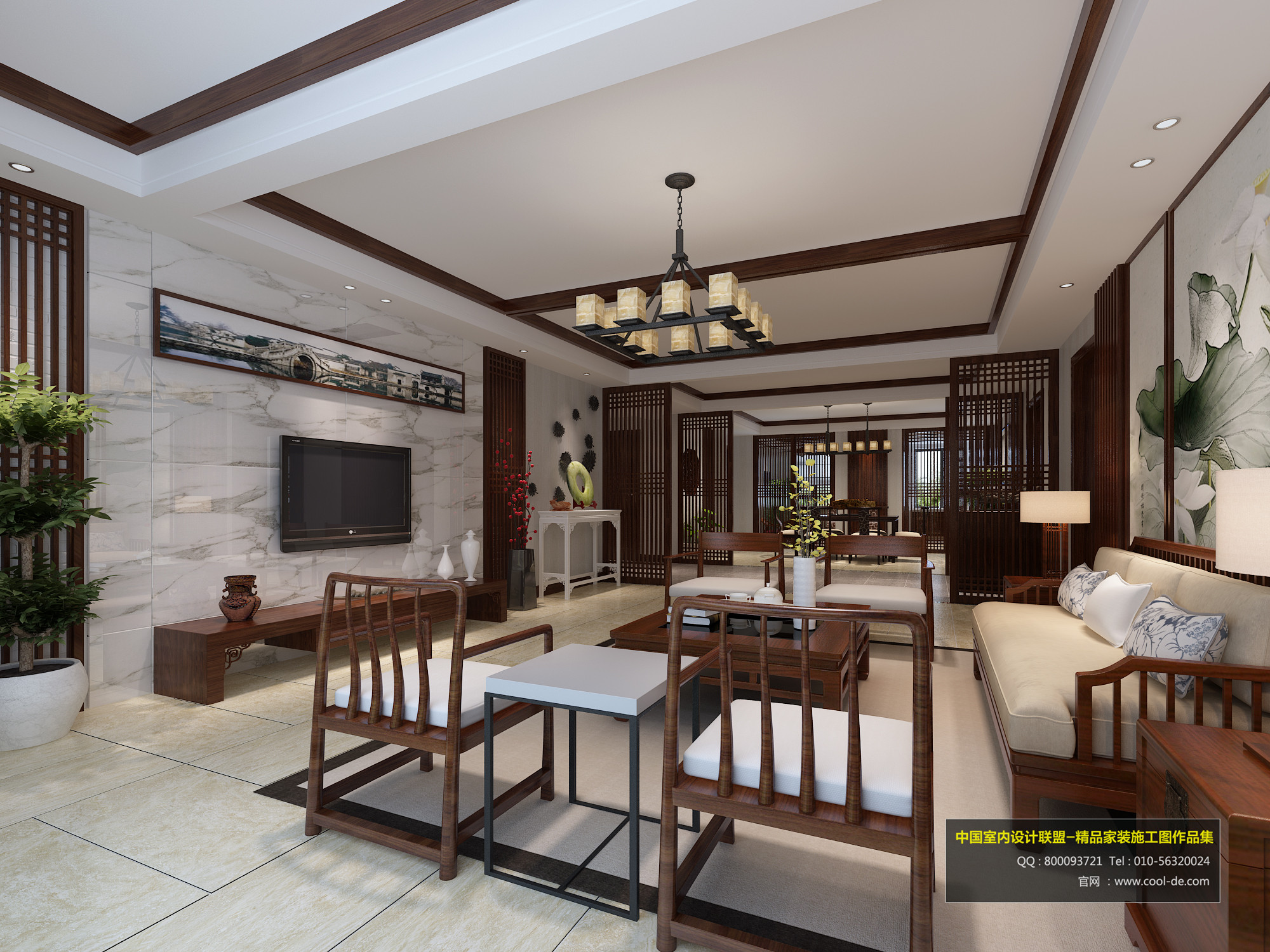 李亚东  时尚 简朴——雅致空间——原味 新中式-7