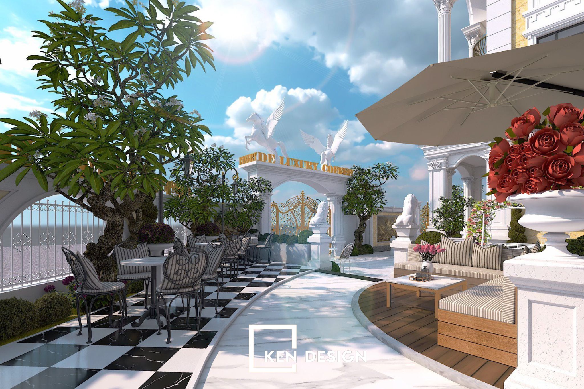 De Lu·ury Coffee设计项目丨越南河内丨KenDesign-18