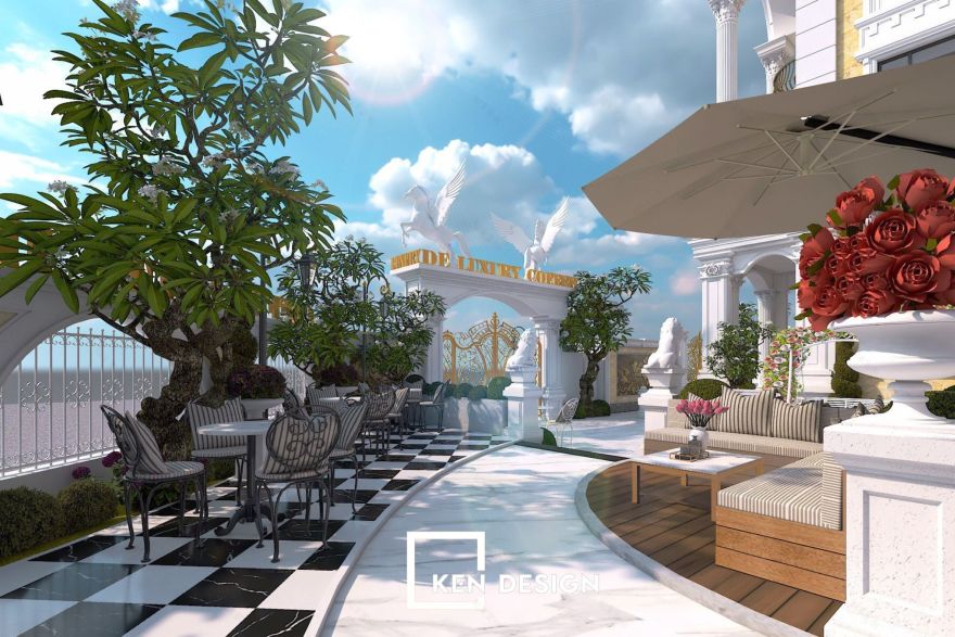 De Lu·ury Coffee设计项目丨越南河内丨KenDesign-18