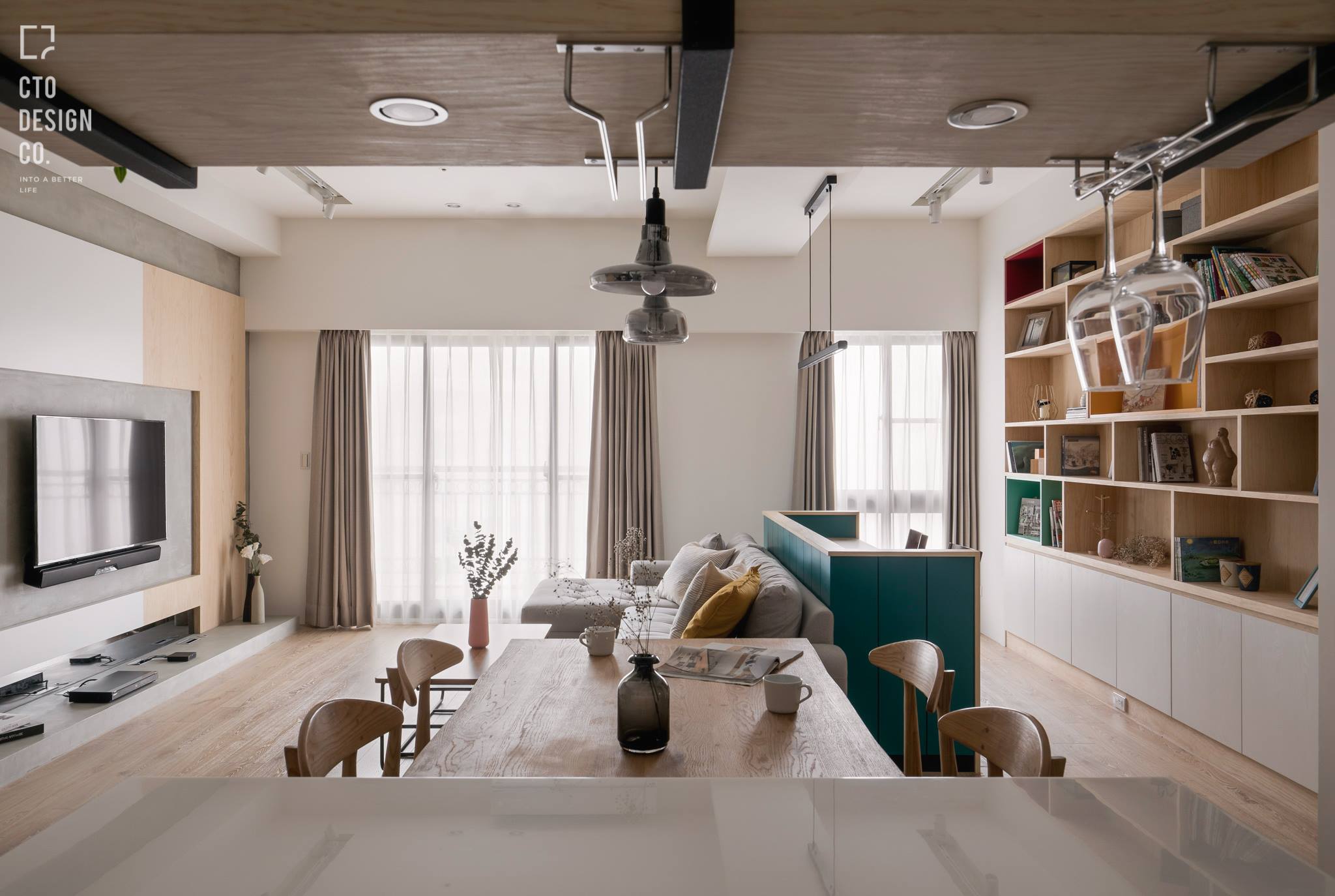 林口李宅北欧混搭风新屋装修-15