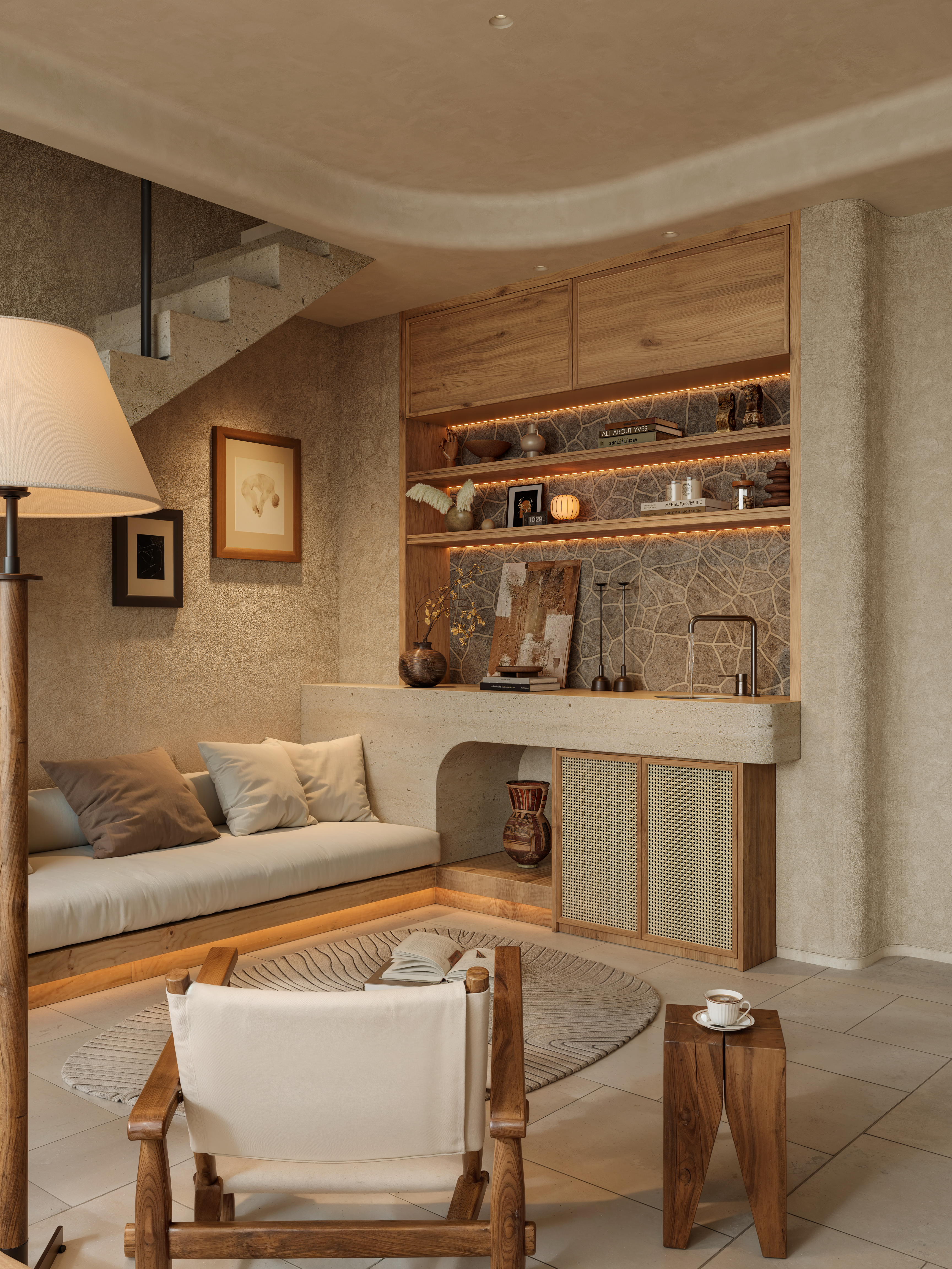 诧寂风客厅 诧寂风 诧寂设计 诧寂-7