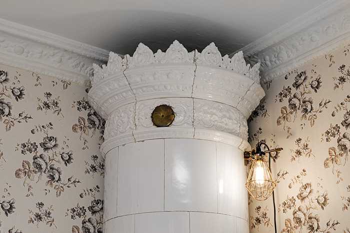 瑞典城市公寓的印花墙纸设计-12