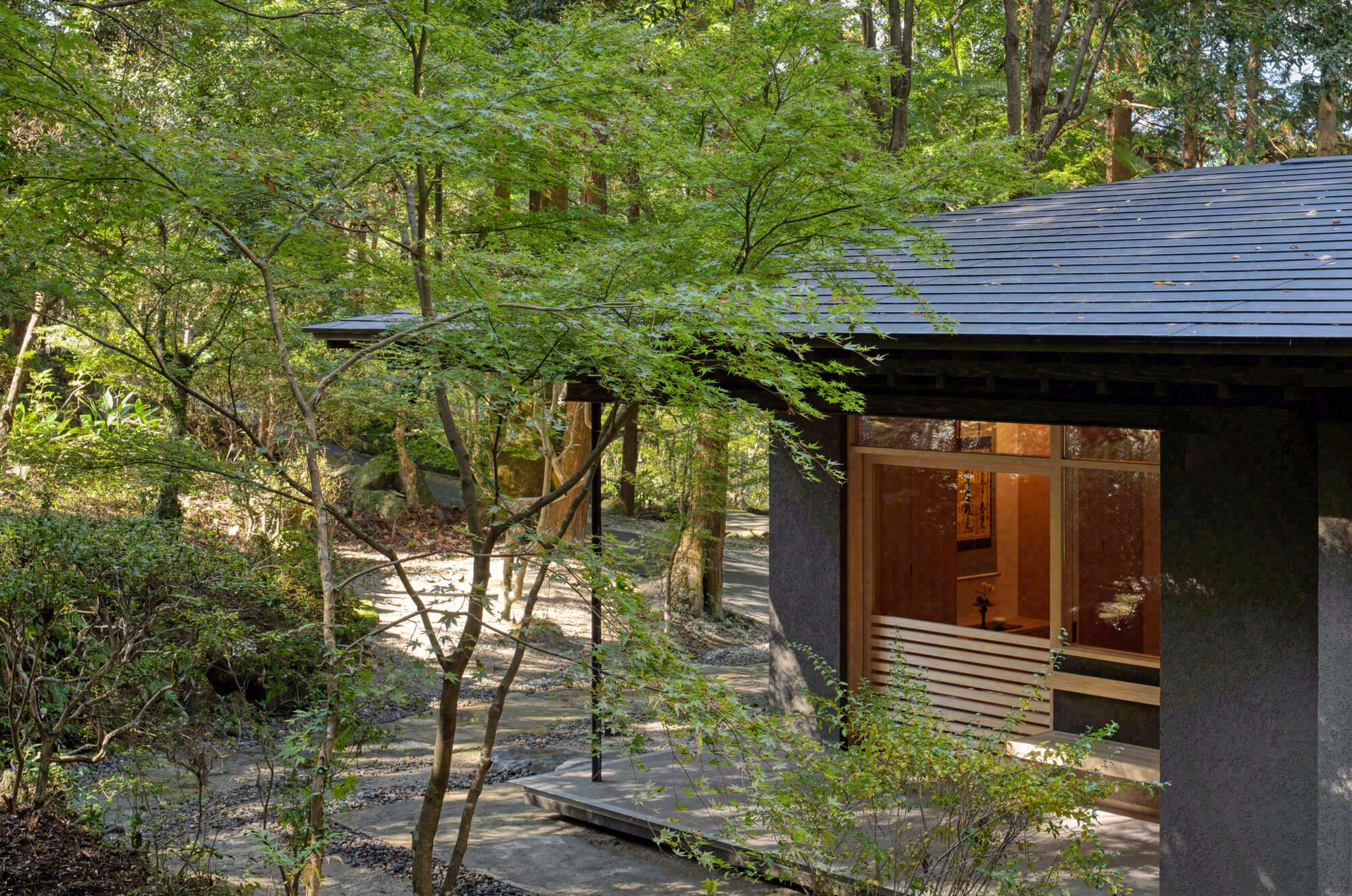 德荣寺 紫音庵丨日本福冈丨Masumi Yanase Architect Office-9