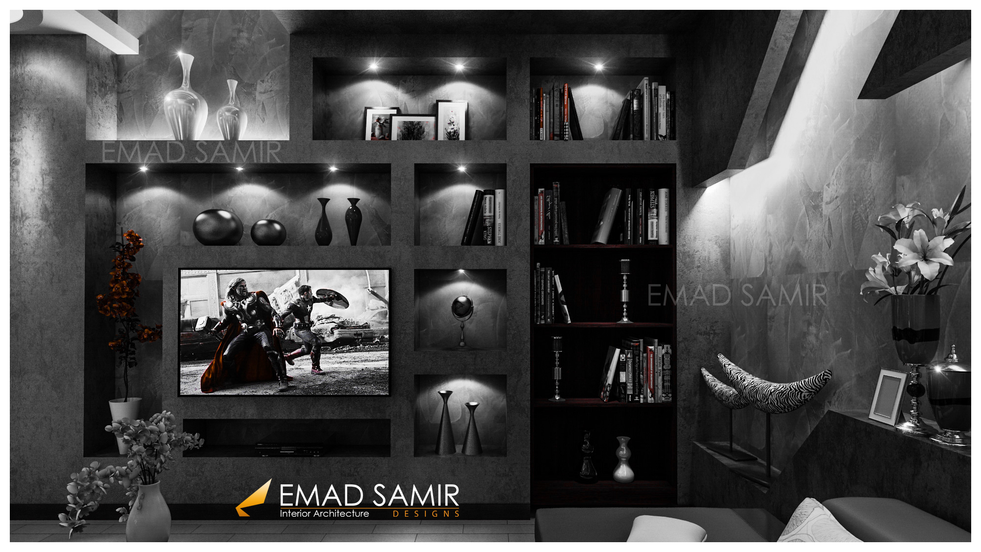 2015 年 Hatem El Zonfoly 公寓室内设计-0