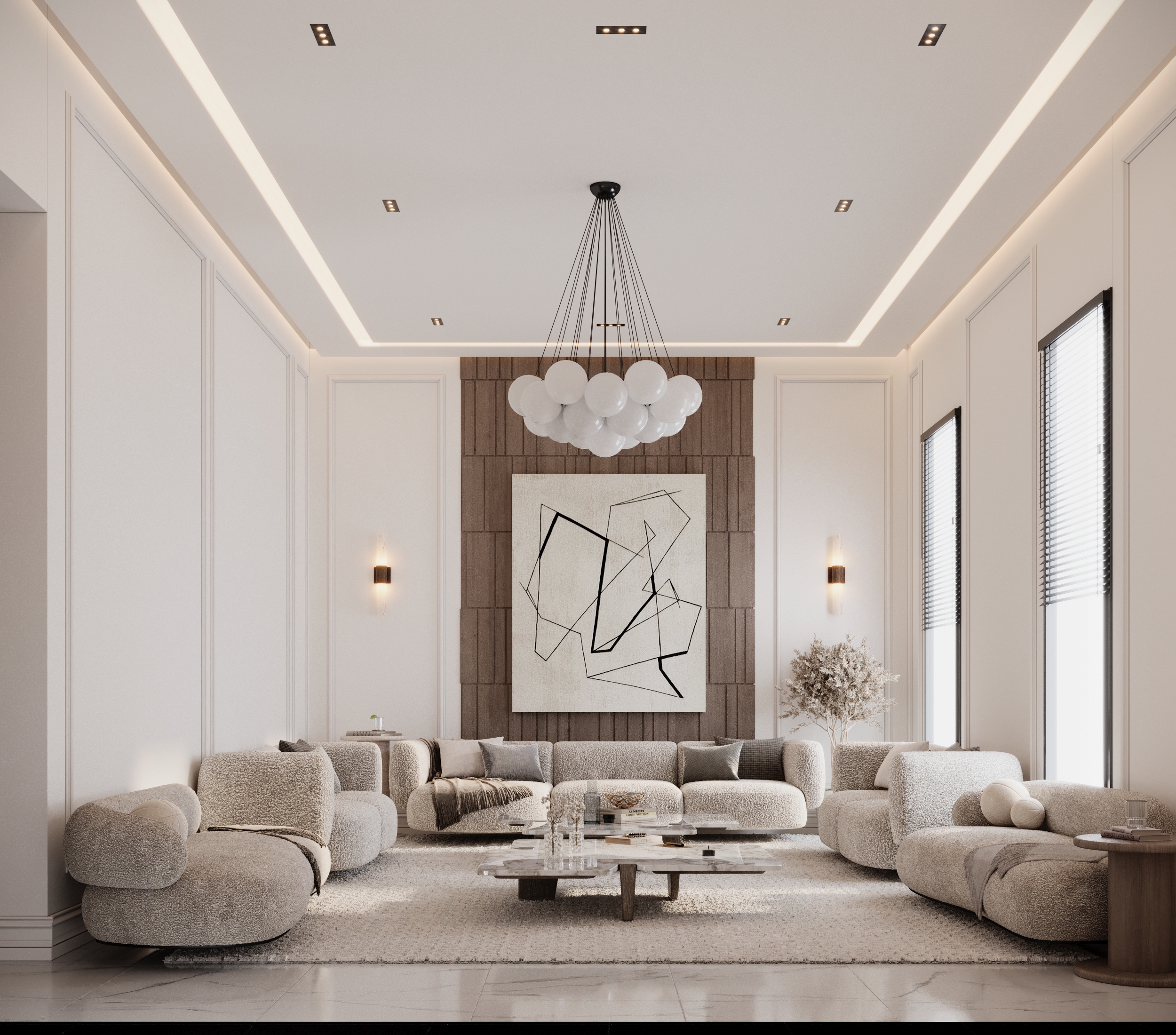 NEO CLASSIC VILLA 设计丨沙特阿拉伯利雅得-14