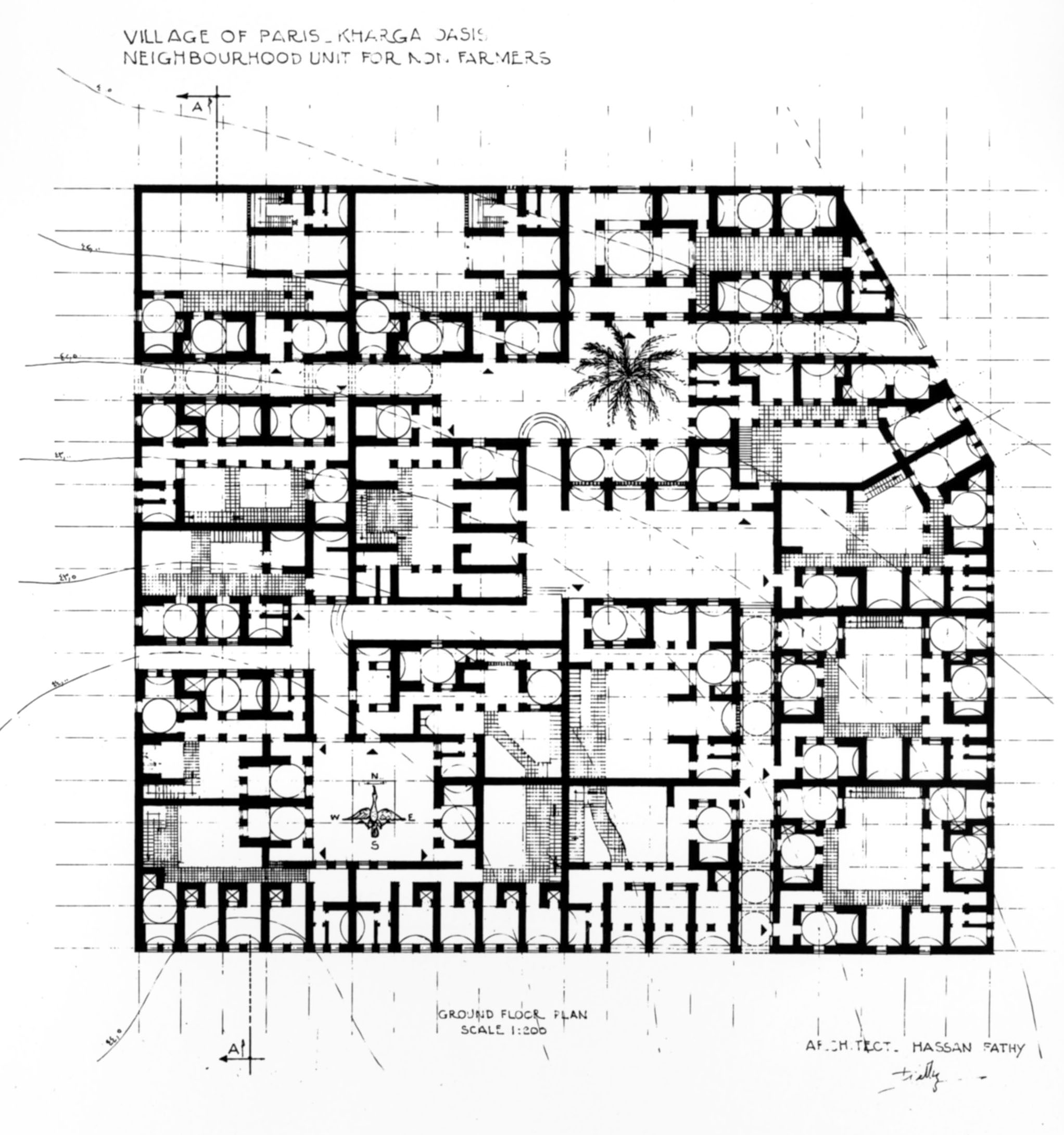 New Baris沙漠建筑项目丨埃及丨Hassan Fathy-42