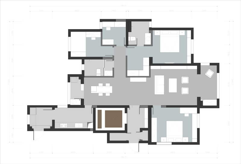 万科汉口传奇·唐樾轻奢风精装房设计，空间潜力极致发挥-41