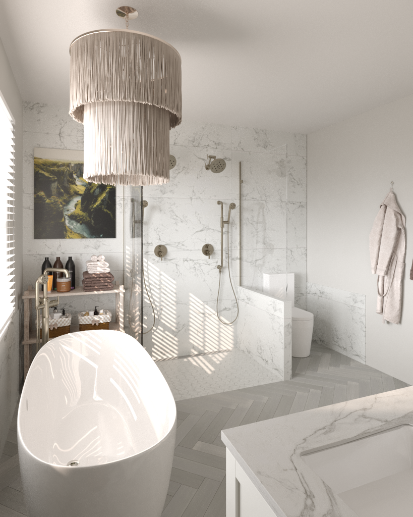 Wigston 套房浴室设计-3