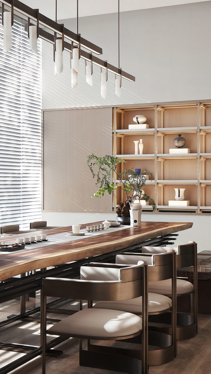 布鲁盟设计丨力高大港·樾澜山生活体验馆：当代设计与“文化自信”-67