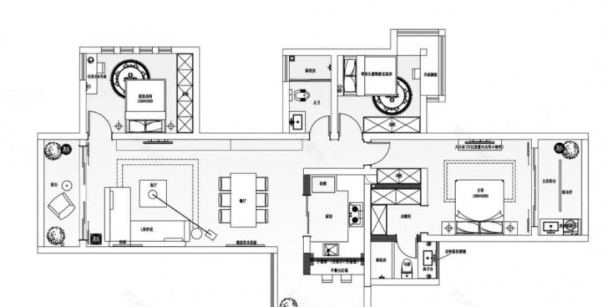 北漂小杜的家 | 多功能空间设计与温馨家居风格-0
