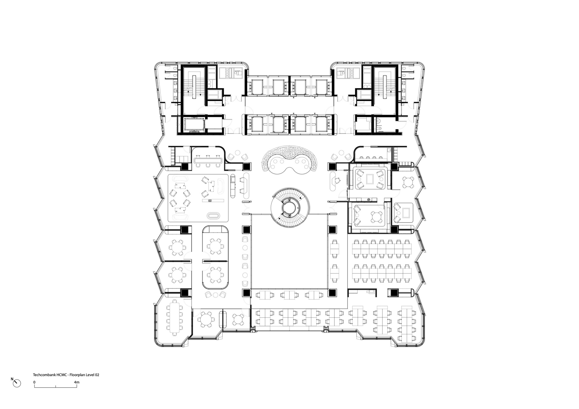 胡志明市科技银行总部丨越南胡志明市丨Foster + Partners-26