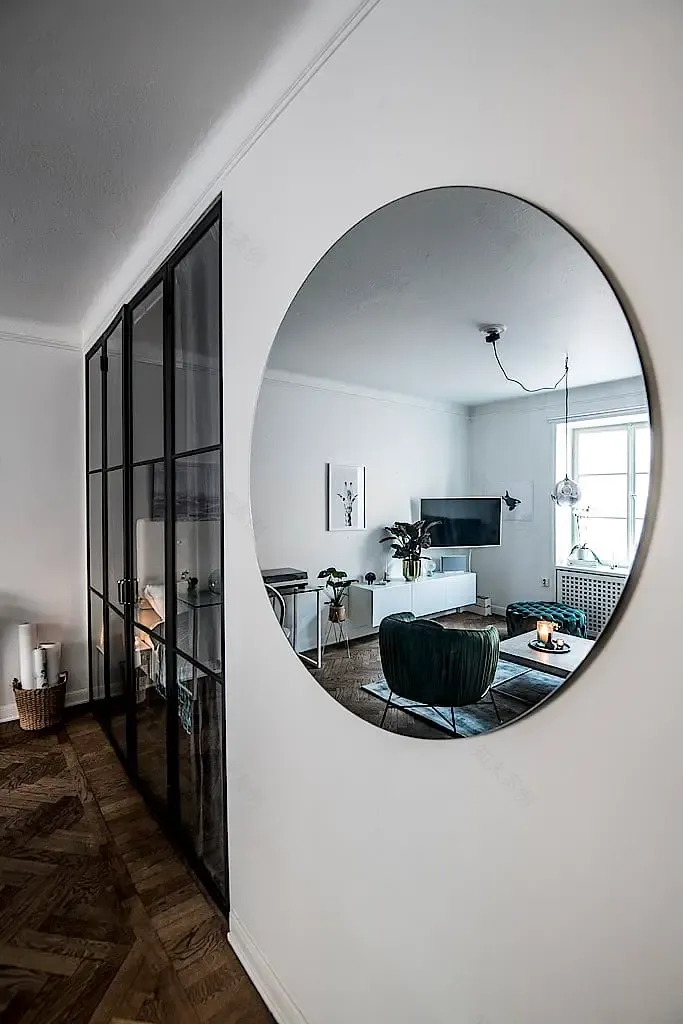 蓝色 velvet 的 49 平米禅意居室-2