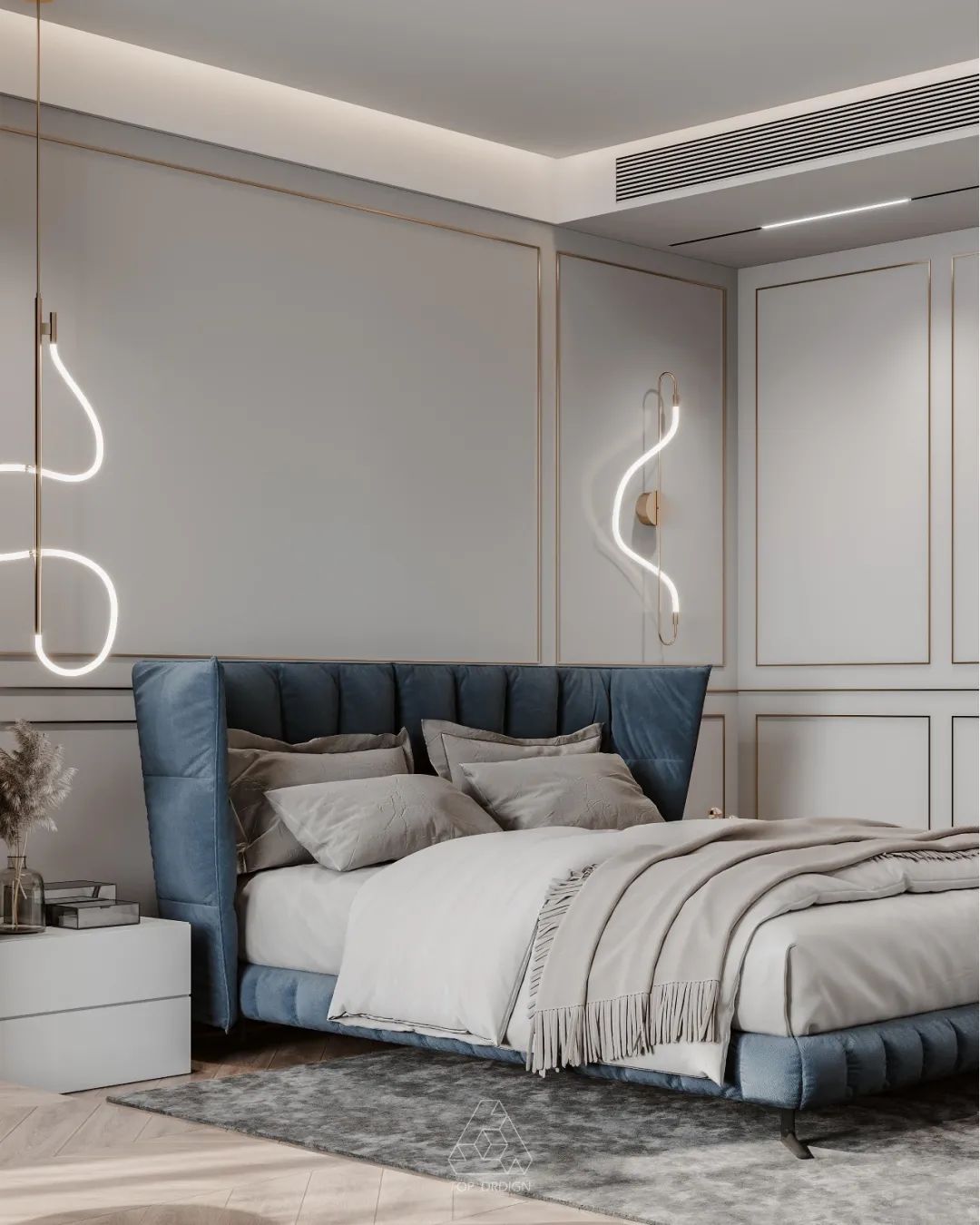 【TOP国际设计】平昌华府 | 美式的留白设计-21