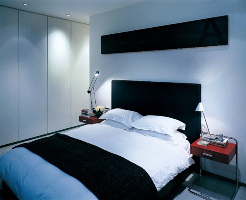 简单小空间卧室设计-45