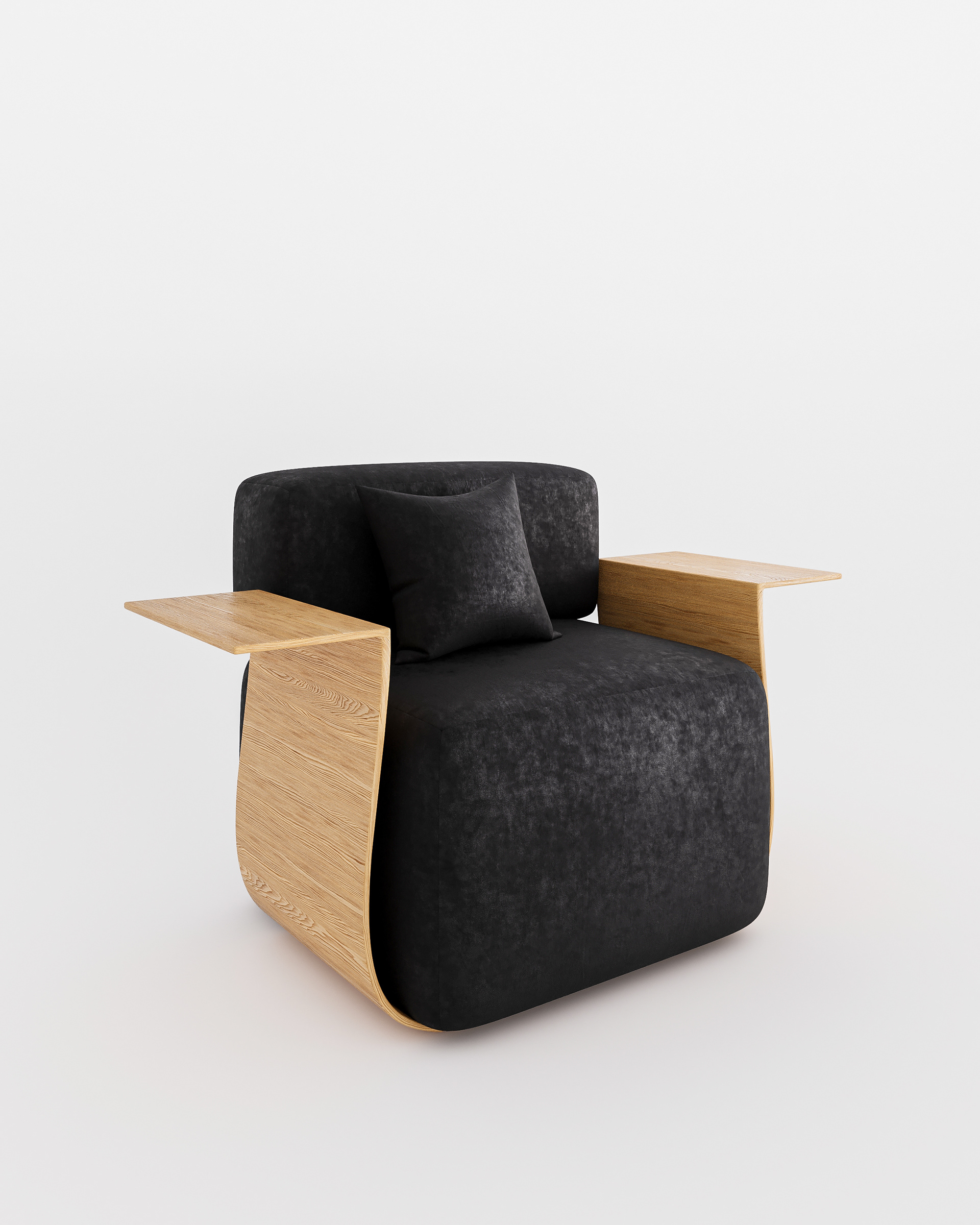 立方体扶手椅，正方体扶手椅-8