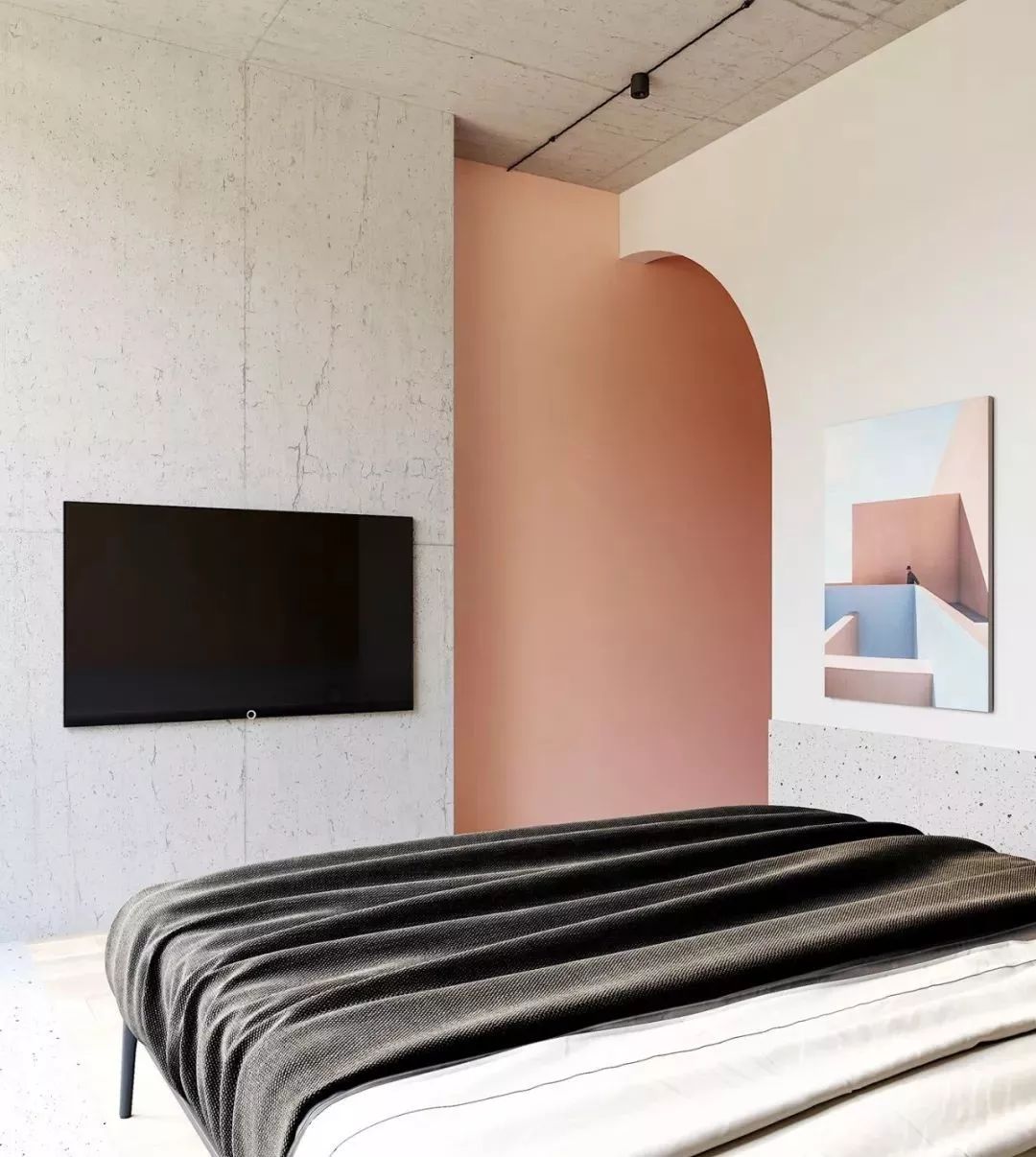 知性优雅现代公寓，以灰色为主调的 74.1m²精致空间-24