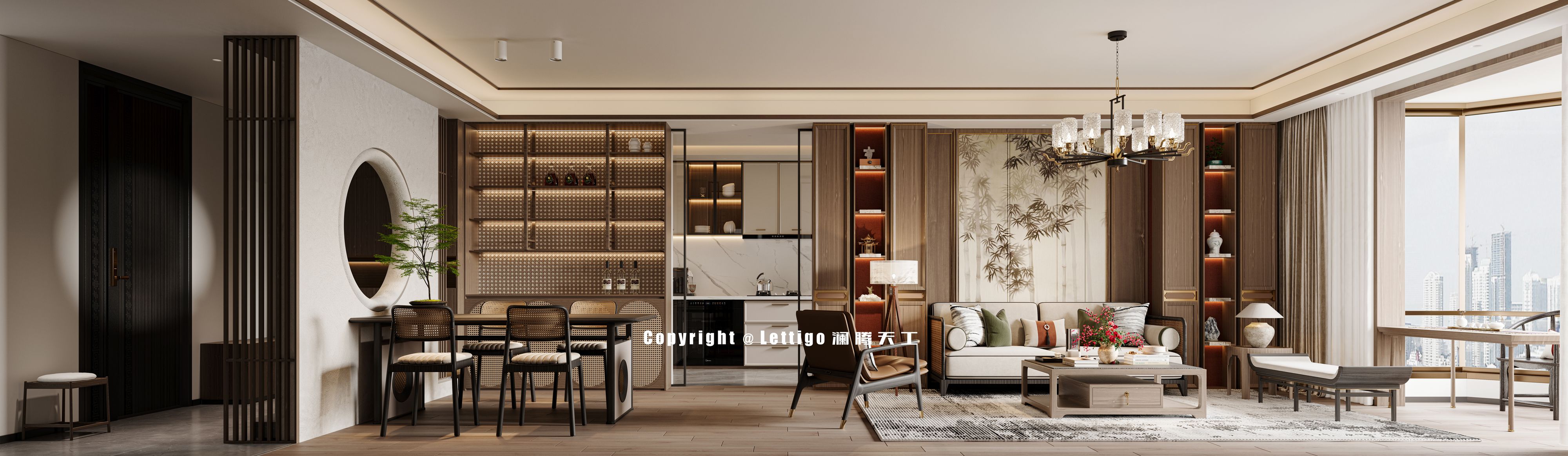 大雅新中式，延续大国东方韵味-1