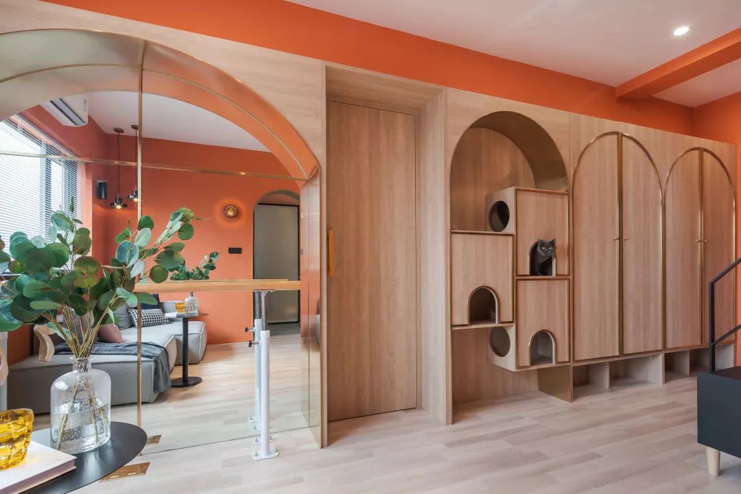 让50平老房安放两人一猫  张通-12