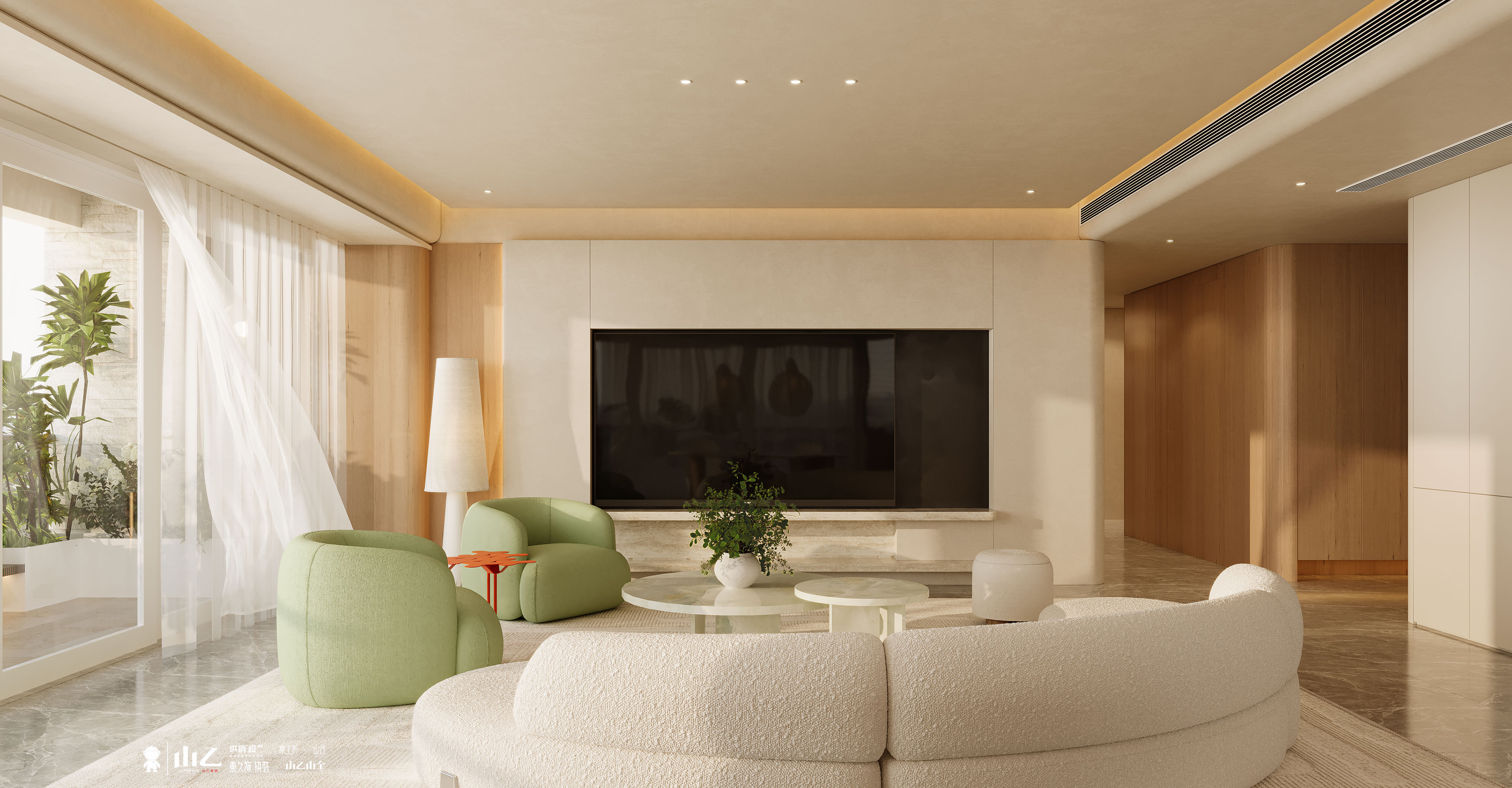 万科紫台精装大平层丨山乙建设-6