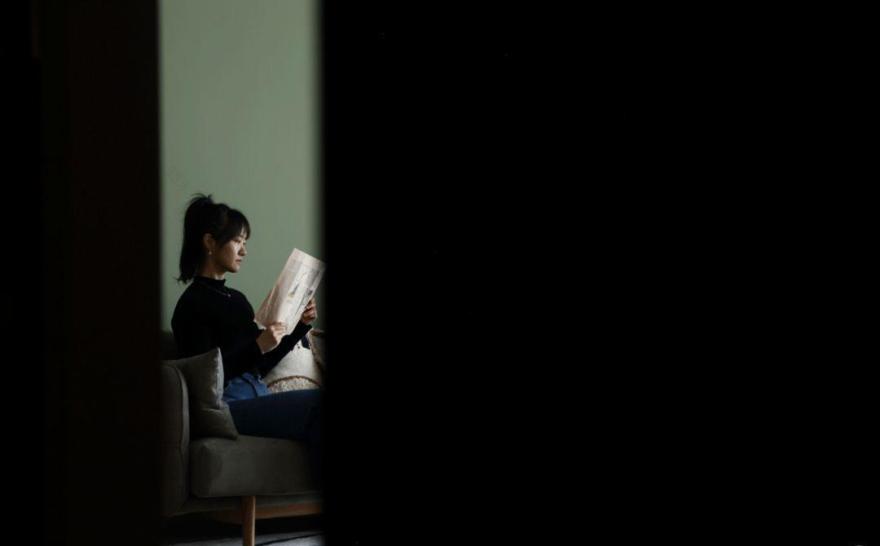 平层住宅的清爽绿意变身丨清羽设计-14