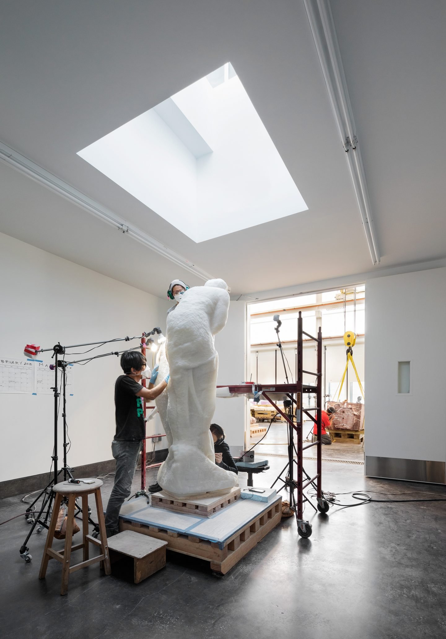 Andrew Berman Architect Designs Impressive Multifunctional Studio For A Brooklyn Artist - IGNANT-3