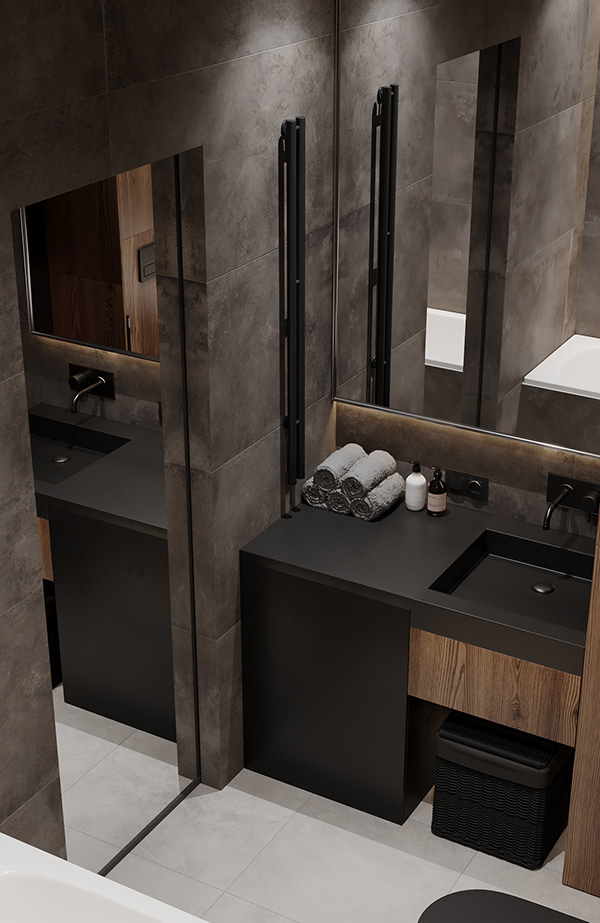 深色系空间设计 精致格局，不同凡响                     -20