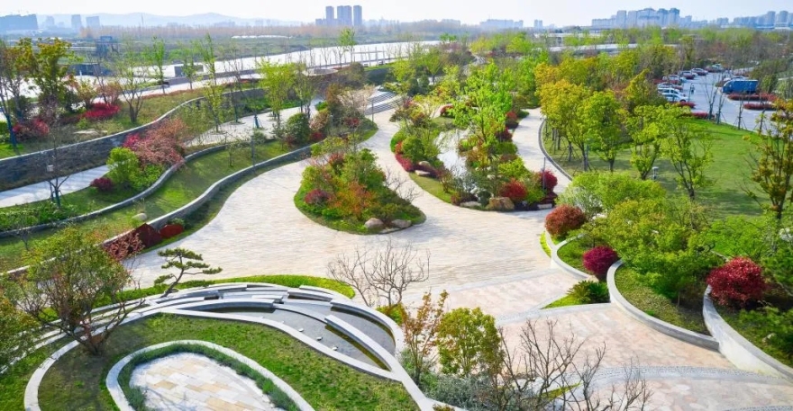 安徽现代产业园清流河景观-8