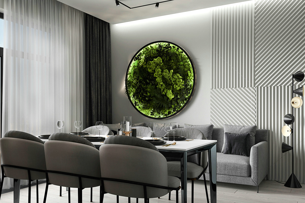 现代灰色质感住宅设计探秘-4